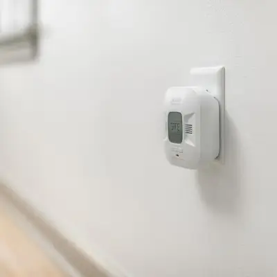 Plug-In Carbon Monoxide Alarm with Digital Display and Voice Alerts photo 4