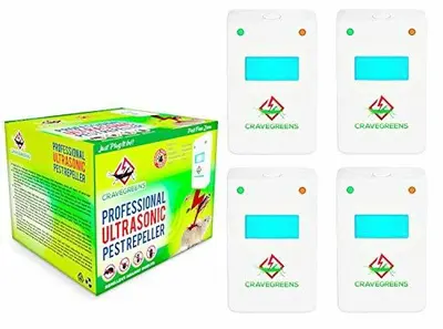 Pest Soldier Ultrasonic Pest Repeller, Set of 4 photo 1