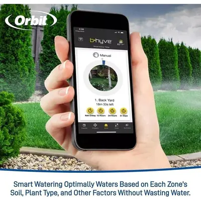 Orbit B-hyve 57915 4-Zone Smart Wi-Fi Indoor Sprinkler Timer photo 4