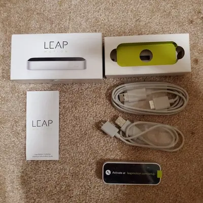 Leap Motion LM-010 Hand Motion Controller, Silver photo 3