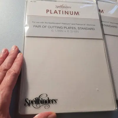 Spellbinders Platinum Cutting Plates, Standard 6.125 x 8.75 in, 2 Pairs photo 2