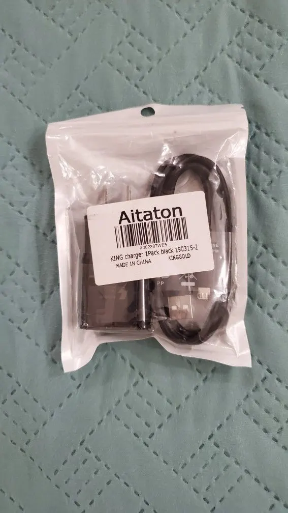 Samsung EP-TA20 Fast Charge Travel Charger with USB Cable