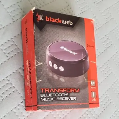 Blackweb BWA15AV163 Bluetooth to AUX Converter Adapter