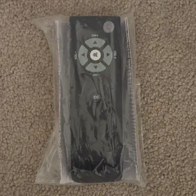 Universal 1-Device 6 in TV Scan Remote, Black photo 2