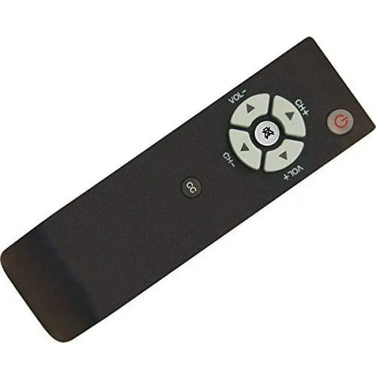 Universal 1-Device 6 in TV Scan Remote, Black