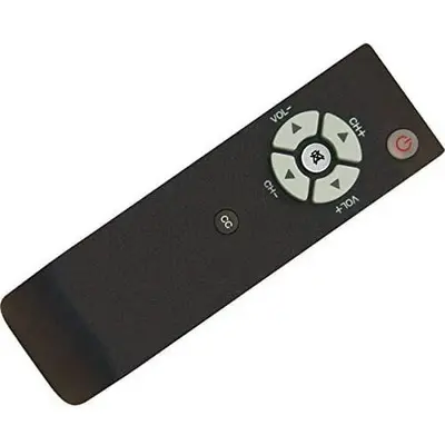 Universal 1-Device 6 in TV Scan Remote, Black