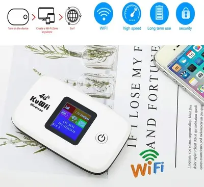 KuWFi 4G LTE Mobile WiFi Hotspot, Unlocked photo 5