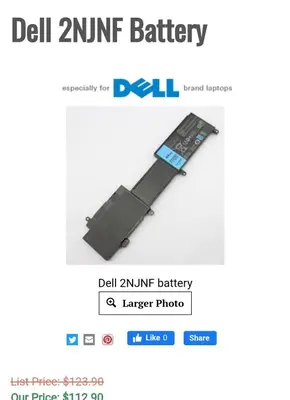 Dell 2NJNF Battery for Inspiron 14z-5423 and 15z-5523 photo 5