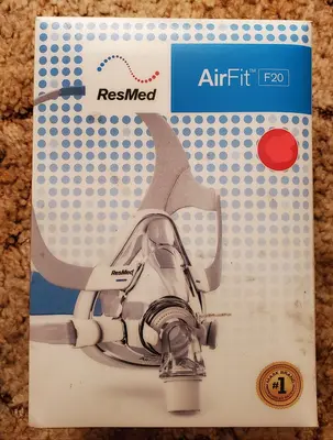 ResMed AirFit F20 Full Face CPAP Mask with Headgear, Small, 63400 photo 4