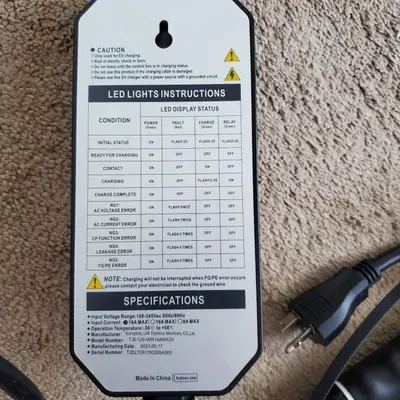 Megear Skyword II Portable Level 1 and 2 EV Charger photo 5