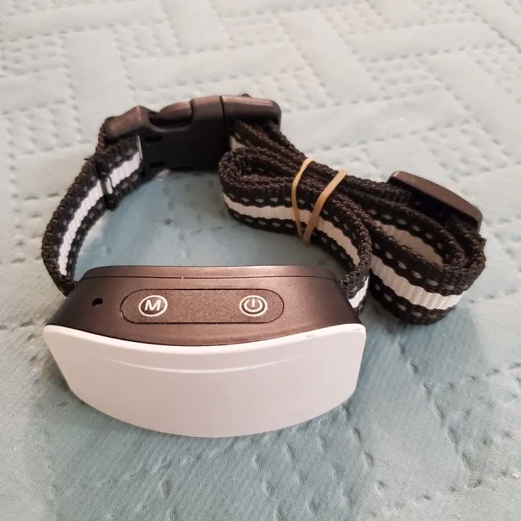 Rechargeable Dog Bark Collar with Beep, Vibration and Shock