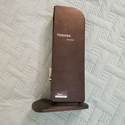 Toshiba Dynadock U3.0 PA3927U-1PRP Docking Station with Power Adapter photo 4
