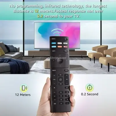 VIZIO XRT136 Remote for D, E, M, P/PX and V Series Smart TVs photo 4
