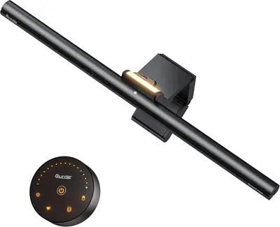 Quntis Monitor Light Bar with Remote, 16.7 in, Auto-Dimming and Timer photo 3