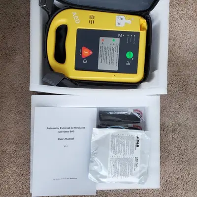 Portable Automatic External Defibrillator (AED) photo 2