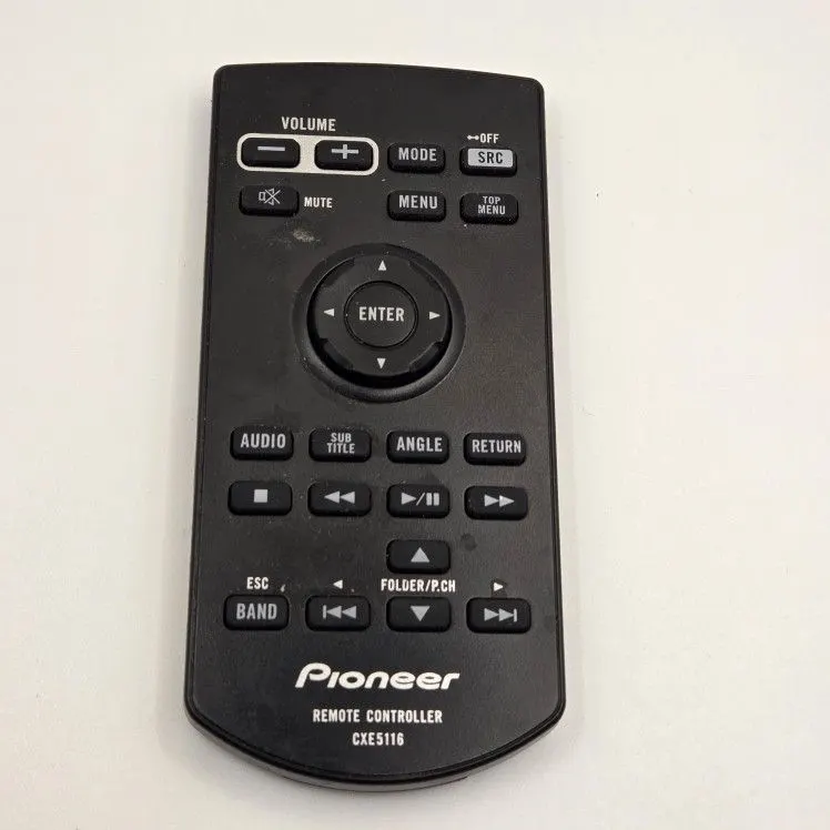 Pioneer CXE5116 OEM Remote for Car DVD/AV Receivers (AVH series)