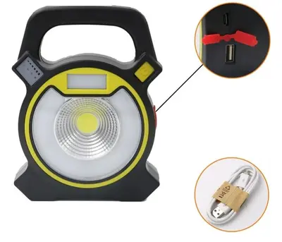 10W Rechargeable COB LED Portable Lantern and Work Light photo 2