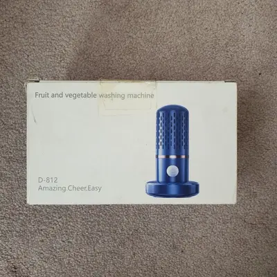 Portable Fruit and Vegetable Cleaner Machine, 4400mAh USB Rechargeable