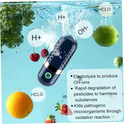 Portable Fruit and Vegetable Cleaner Machine, 4400mAh USB Rechargeable photo 7