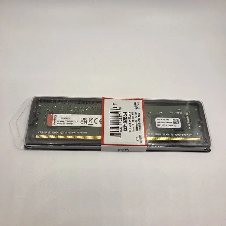 Kingston 4GB DDR4-2666 DIMM Memory, KCP426NS6/4