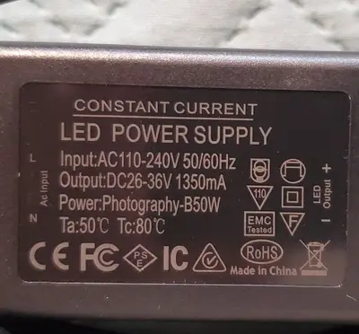26-36V 1350mA DC Power Supply for Outdoor LED Lighting photo 2