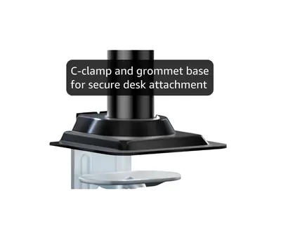 WALI Single Monitor Desk Arm for 13-33 in Screens, VESA, up to 19.8 lb photo 10