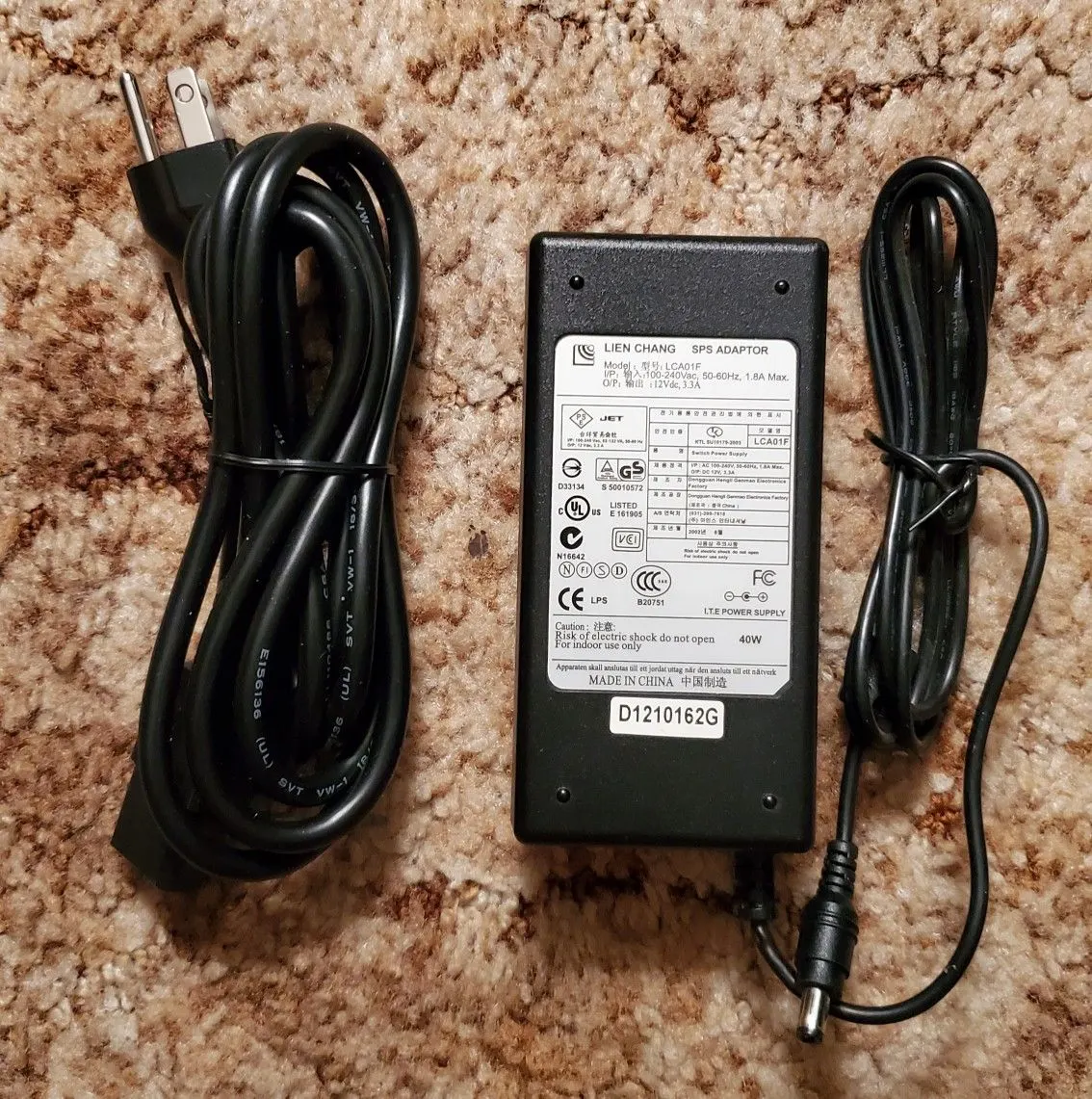 Lien Chang LCA01F 12V 3.3A Switching Power Supply