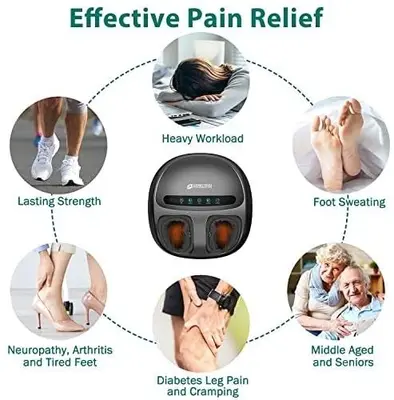 Shiatsu Foot Massager with Heat and Air Compression photo 6