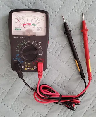 RadioShack 17-Range Analog Multimeter with Mirror Scale photo 1