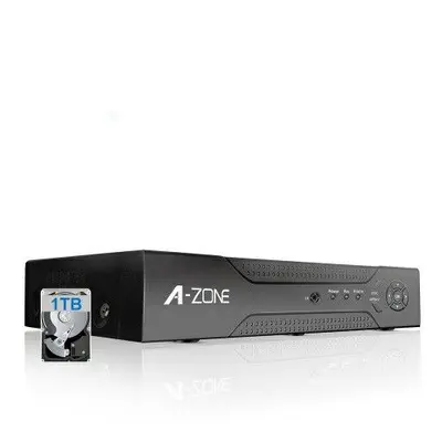 A-ZONE 4-Channel 1080P PoE NVR Security System with 1TB HDD photo 7
