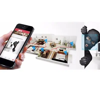 Klzhe WiFi 180-Degree Panoramic 1080P Baby Monitor and Nanny Cam photo 9