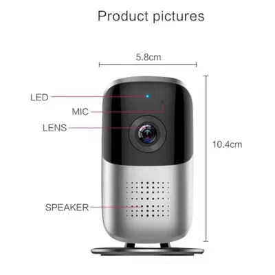 Klzhe WiFi 180-Degree Panoramic 1080P Baby Monitor and Nanny Cam photo 3