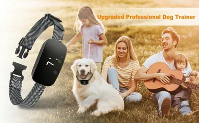 NBJU Rechargeable Anti-Bark Dog Collar, 7 Adjustable Levels photo 8