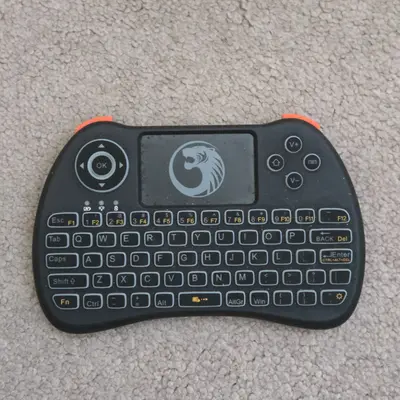 2.4GHz Mini Wireless Keyboard with Touchpad, Rechargeable