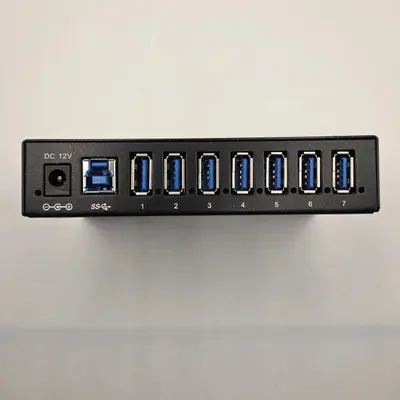 A-173 Industrial 7-Port USB 3.0 Hub with Charging photo 4