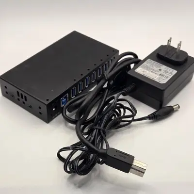 A-173 Industrial 7-Port USB 3.0 Hub with Charging photo 5