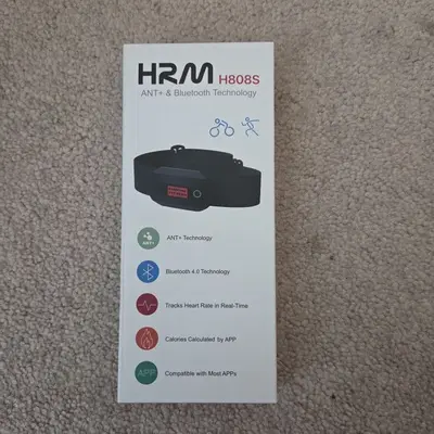HRM H808S Bluetooth/ANT+ Heart Rate Chest Strap, IP67