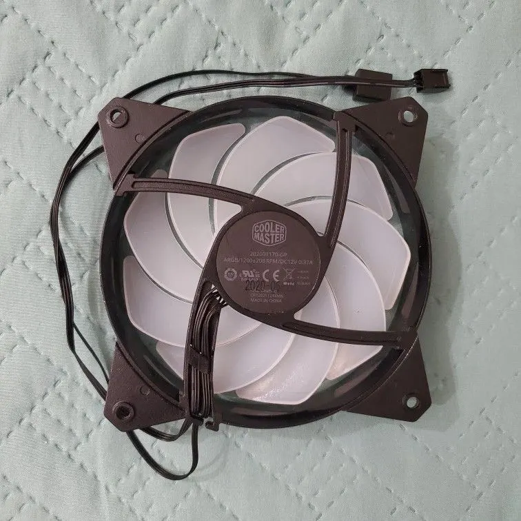 Cooler Master MasterFan 120mm Addressable RGB Fan, 5V 3-Pin