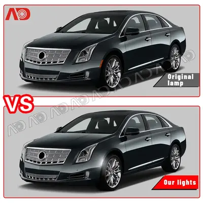 LED Front Bumper Side Marker Light, Smoked, for 2013-2017 Cadillac XTS photo 6