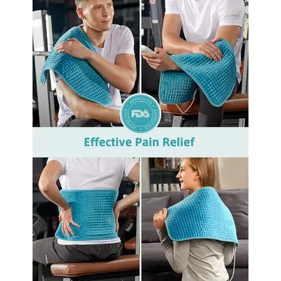 HOMECH Electric Heating Pad for Back Pain and Cramps photo 3