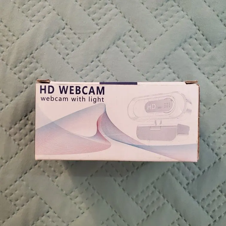 1080 HD USB Webcam with Light and Tripod