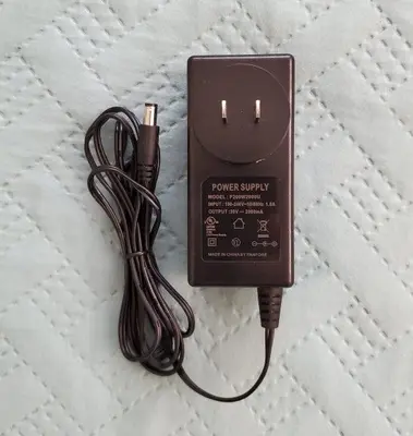 AC/DC Power Supply Adapter for Portable Batteries and Bluetooth Speakers