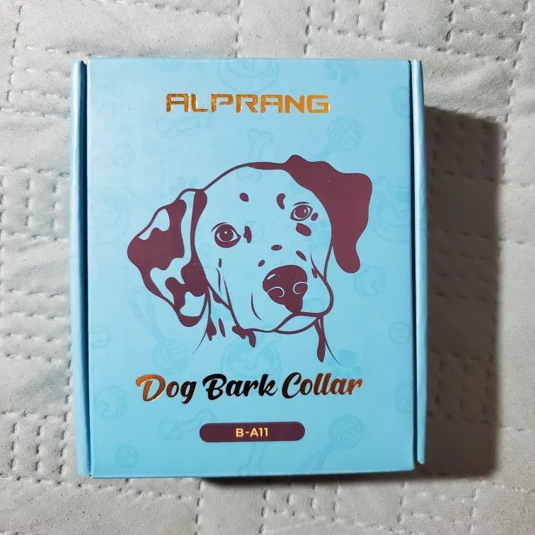 Humane Rechargeable Dog Bark Collar with 3 Beep/Vibration Modes