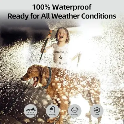 Rechargeable Smart Dog Bark Collar for All Sizes, 5 Sensitivity Levels photo 7