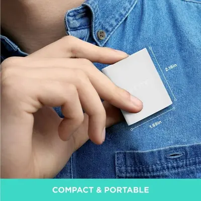 iHome 20W USB-C and USB-A Dual-Port Wall Charger, Folding Prongs photo 5