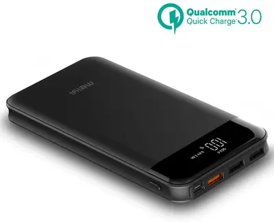 20000mAh QC 3.0 Quick Charge Power Bank with 3 USB Outputs photo 4