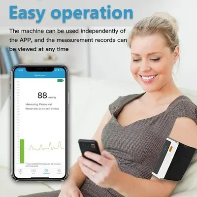 Wellue Armfit Plus Upper Arm Blood Pressure Monitor with ECG photo 3