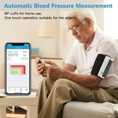 Wellue Armfit Plus Upper Arm Blood Pressure Monitor with ECG photo 4