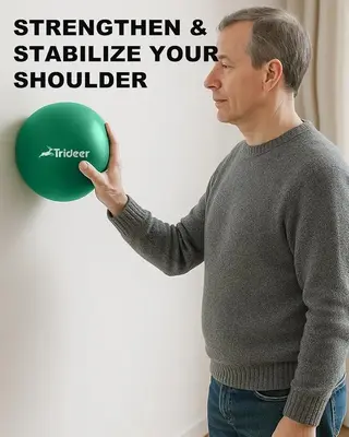 Trideer 9-Inch Mini Exercise Ball for Physical Therapy and Pilates photo 6