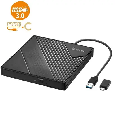 Rodzon USB 3.0 and Type-C External CD/DVD Drive photo 8